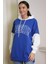 Saks Baskılı Kadın Sweatshirt 1227-2K4 1