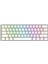 KB-RX63 B-Atom Beyaz Bluetooth Rgb Backlight Red Swıtch Mekanik Q 63 Tuşlu Mini Gaming Oyuncu Klavyesi 2
