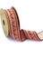 Geyik Desenli Dokuma Yılbaşı Kurdelesi (40MM Genişlik - 10MT Uzunluk) 1