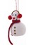 Karaca Home New Year Yılbaşı Snowman With Ear Muffs Ağaç Süsü 8X13 cm 5