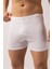 2'li Paket Basic New Modal Loose Fit Erkek Boxer Beyaz/Beyaz 1