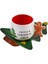 New Year Yılbaşı Çay Fincanı 180 ml ve Çam Ağacı Tabağı 4