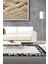 Dijital Salon Halısı Star Pamuk Kaymaz Taban Modern Mallow Siyah 1