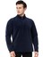 Yarım Fermuarlı Polar Lacivert Erkek M1517TL 5