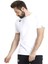 Team Panel Erkek Beyaz Günlük Stil T-Shirt 004899100 1