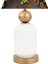 Lotus Gold - White Koni Cam Abajur 3