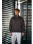 Erkek Içi Polarlı Fermuarlı Dik Yaka Sweatshirt 1