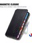 iPhone Xs Max Kart Tutuculu Cüzdan Kılıfı, Pu Deri Çevirme Çubuğu Darbeye Dayanıklı Kapak (Yurt Dışından) 3