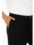 Erkek Basic Regular Fit Paçası Ribanalı Jogger Eşofman Altı 4