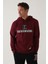 Koyu Kızıl Kahve Erkek Sweatshirt 1