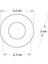 1,5W Yıldız Spot Power Ledli Beyaz K.(Amber) 4