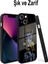 Apple iPhone 6s ile Uyumlu Silikon Arkası Cam Kapak Doberman Tasarımlı Cam Kılıf 4
