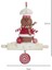 Oklavalı Aşçı Gingerbread Man Yılbaşı Süsü – 11,5cm 2
