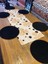 Tuğçe Demir Home Design Puantiye Çiçek Desen Runner Supla Set 1