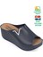 Capone 6145 Kadın Platform V Toka Terlik 1