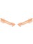 925 Ayar Gümüş Minik Ok Earcuff Küpe 1