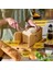Bambu Yeni Doğal Katlanabilir Bambu Ekmek Dilimleme Tost Kesme Tahtası Ekmek Dilimleme Ekmek Kesici (Yurt Dışından) 2
