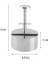 Çap 8.9 cm Manuel Hamburger Presi 304 Paslanmaz Çelik Mutfak Etli Turta Makinesi Yuvarlak Basınç Et Kalıp Kalınlığı Ayarlanabilir Barbekü Aracı (Yurt Dışından) 1