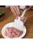 Beyaz 1 Takım Köfte Makinesi Seti Kızarmış Balık Sığır Eti Yapma Topları Kalıp Kaşık Et Araçları Burger Seti Mutfak Alet Pişirme Aksesuarları (Yurt Dışından) 3