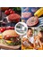 11.4 cm (4.5 Inç) Yuvarlak Hamburger Et Presi Ayarlanabilir Burger Patty Maker Yapışmaz Patty Yapma Kalıpları Izgara Kalbur Et Aracı Mutfak Aksesuarı (Yurt Dışından) 4