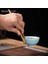 E Bambu Çay Tutucu Çin Tarzı Çay Töreni Altı Beyler Çay Seti Aksesuarları Çay Bardağı Klip Çay Kaşığı Özelleştirilmiş Teaware Araçları (Yurt Dışından) 5