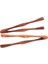 17 cm 1 Adet Bambu Teaware Çay Klipleri Ahşap Tost Maşası Ahşap Tost Makinesi Simit Pastırma Sıkacağı Şeker Buz Çay Maşası (Yurt Dışından) 4