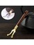 Gümüş Çaydanlık Kapak Klipsi Ahşap Saplı Çaydanlık Kapak Çatal Dökme Demir Japon Su Isıtıcısı Kung Fu Sıcak Çaydanlık Isı Yalıtımı (Yurt Dışından) 3