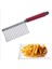 417834 2022 Yeni Patates Dalgalı Kenarlı Bıçak Paslanmaz Çelik Mutfak Gadget Pişirme Araçları Aksesuarları Sebze Meyve Dilimleme Kesme Soyucu (Yurt Dışından) 2