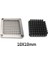10MM Hoomın Paslanmaz Çelik Cips Kesici Parçaları Fransız Kızartma Patates Cipsi Kesiciler + 3 Bıçak Boyutu Bıçak Kesme Makinesi Fransız Kızartma Kesici (Yurt Dışından) 1