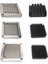 10MM Hoomın Paslanmaz Çelik Cips Kesici Parçaları Fransız Kızartma Patates Cipsi Kesiciler + 3 Bıçak Boyutu Bıçak Kesme Makinesi Fransız Kızartma Kesici (Yurt Dışından) 3