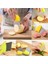 S8 Turuncu 10.5x2 cm Bıçak Çip Dilimleme Fransız Patates Dalgalı Meyve Mutfak Fry Chopper Sebze Hamur Kesici Kırışık Yapıcı Araçları Paslanmaz Patates Çelik (Yurt Dışından) 4