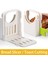 Beyaz Tost Dilimleme Aracı Katlanabilir Ekmek Dilimleyici Ayarlanabilir Ekmek Kesme Kılavuzu Araçları Bakeware Kesici Raf Ev Mutfak Aletleri (Yurt Dışından) 3