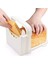 Beyaz Tost Dilimleme Aracı Katlanabilir Ekmek Dilimleyici Ayarlanabilir Ekmek Kesme Kılavuzu Araçları Bakeware Kesici Raf Ev Mutfak Aletleri (Yurt Dışından) 4