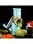 Kırmızı Yenı 3 In 1 Sebze Mandoline Dilimleyici Hızlı Döner Tambur Rende Somun Parçalayıcı Sebze Kesici Soyucu Spiralizer Peynir Kıyıcı (Yurt Dışından) 4
