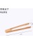 B 1 Adet 18-30 cm Küçük Bambu Yemek Maşası Barbekü Tost Makinesi Makarna Meyve Salatası Çay Klipleri Ev Mutfak Pişirme Aksesuarları (Yurt Dışından) 1