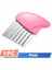 Pembe 1 Pc Kızartması Kesici Çip Aksesuarları Oluklu Dilimleme Mutfak Dalgalı Sebze Fransız Patates Gadget Kesici Patates Meyve Bıçağı (Yurt Dışından) 1