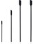 Siyah 4 Adet/takım Mutfak Eşyaları Aksesuarları Silikon Kazıyıcı Uzatılmış Reçel Spatula Kozmetik Şişe Spatula Meyve Sosu Kazıyıcı (Yurt Dışından) 1