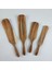 Stil 3 Ahşap Spatula Seti Sofra Pirinç Kaşığı Salata Spatula Pişirme Kazıyıcı Pişirme Pirinç Kürek Karıştırma Küreği Yapışmaz Mutfak Aracı (Yurt Dışından) 3