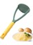 Yeşil Püre Patates Ezici Meyve Aracı Ezici Yeniden Kullanılabilir Taşınabilir Patates Parçalayıcı Ergonomik Saplı Muz Ezici Mutfak Aracı (Yurt Dışından) 4