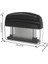 Sıyah 48 Bıçak Iğne Et Tenderizer Paslanmaz Çelik Bıçak Et Sığır Biftek Tokmak Et Tenderizer Çekiç Pounder Pişirme Araçları (Yurt Dışından) 1