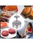 Çap 8 cm Manuel Hamburger Presi 304 Paslanmaz Çelik Mutfak Etli Turta Makinesi Yuvarlak Basınç Et Kalıp Kalınlığı Ayarlanabilir Barbekü Aracı (Yurt Dışından) 4