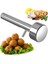 1 Adet Köfte Makinesi Büyük Falafel Topu Yapma Kepçe Kalıp Mutfak Aracı Pal Et Presleme Alet Paslanmaz Çelik Köfte Makinesi (Yurt Dışından) 1