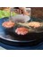 13X7 cm Smash Burger Presi 304 Paslanmaz Çelik Kalbur Aksesuarları Kiti 5.7 Inç Yuvarlak Hamburger Presi Patty Maker Araç Kiti Barbekü Lover Için (Yurt Dışından) 5