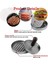 Gri Metal Hamburger Et Presi Manuel Burger Şekillendirme Makinesi Profesyonel Patty Pirinç Topu Kalıp Yardımcı Mutfak Aletleri (Yurt Dışından) 5