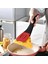 Kırmızı Gıda Spatula Gıda Sınıfı Yapışmaz 3 In 1 Kokusuz Benzersiz Maşa Yüksek Sıcaklığa Dayanıklı Silikon Kızarmış Sebze Kürek (Yurt Dışından) 2