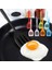 Yeşil Pişirme Turner Spatula Büyük Silikon Yumurta Balık Kızartma Tavası Yapışkan Değil Izgara Kepçe Kızarmış Kürek Spatula Pişirme Gereçleri Mutfak (Yurt Dışından) 4