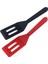 Kırmızı 1 Adet Silikon Mutfak Pişirme Turner Oluklu Pişirme Spatula Pişirme Gereçler Yapışmaz Pişirme Gereçleri Ev Mutfak Için (Yurt Dışından) 5