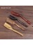 Açık Sarı 17 cm 1 Adet Nefis Bambu Ahşap Kepçe Siyah Sandal Ağacı Çiçek Armut Tavuk Kanadı Çay Kaşığı Özelleştirilmiş Çin Çayı Aksesuarları (Yurt Dışından) 2