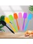 Pembe Sıcak Buz Mutfak Isı Silikon Kek Aracı Dayanıklı Krem Gereçler Bakeware Spatula 21 cm Kolu Evrensel Kaşık Entegre Kazıyıcı (Yurt Dışından) 3