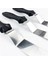 Yeşil 3 Adet/takım Açılı Buzlanma Spatula Paslanmaz Çelik Krem Tereyağı Spatula Kek Pürüzsüz Kazıyıcı Mutfak Gadget Gereçler Pişirme Araçları (Yurt Dışından) 4